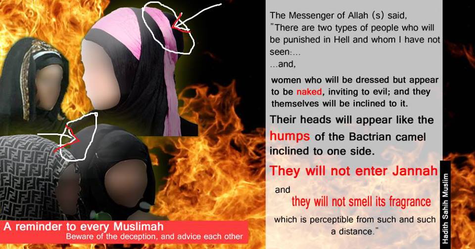 The Camel Hump Hijab is prohibited (HARAM) : – Bilal shariff
